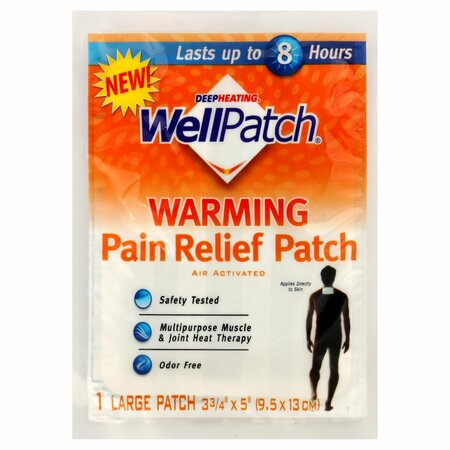 WELLPATCH WARMING PAIN RELIEF 536903